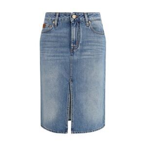 Jacob Cohen Blue Denim Women's Skirt